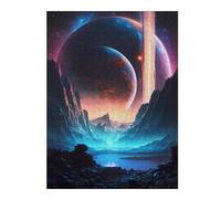 Teenagerss Puzzles 500 PCS Jigsaws Planetary Reflections -7 Adult Puzzles Relax Games Analysis And Logic Help The Brain Exercise 500 PCS
