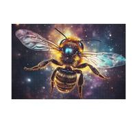 Teenagerss Puzzles 75x50cm/1000pcs Jigsaws Cosmic Bee Flight Jigsaws for Adults Hands-on Game Analysis And Logic Unique Birthday And Gifts 75x50cm/1000pcs