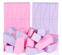 Teenitor 48 Pcs Makeup Sponges For Foundation, Latex Free Makeup Wedges Sponges For Liquid Cream Foundation Festival Halloween Makeup, Make Up Sponges For Face