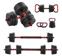 TEENO Dumbbells Barbell Set 30KG/20KG/15KG, Adjustable Dumbbells Weight Lifting Training For Man/Woman,effective for Bodybuilding Fitness Home Training