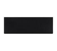 Teenpull Black Rubber Stair Treads 5 pcs, 25x75 cm Non-Slip Outdoor & Indoor Step Covers, Durable Carpet Protector Mats for Wooden Steps