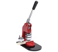 Teenpull Button Machine with 500 Button Parts 25 mm Steel Acrylic Plastic 29 x 16 x 50 cm Includes Circle Cutter for Crafts, Hobby, DIY, Creative Supplies, Gift, School, Studio