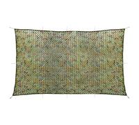 Teenpull Camouflage Net Green 2 x 5 m 100% Polyester Oxford Fabric Waterproof and UV Resistant with Storage Bag Lightweight Camouflage Tarpaulin for Outdoor Camping Hunting Net Privacy Screen