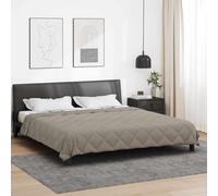 Teenpull Full Year Duvet Light Grey 220 x 200 cm Microfiber, Extra Soft Polyester Fiberfill Comforter, Wrinkle Resistant, Anti-Allergic Bedding