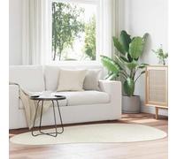 Teenpull HUARTE Area Rugs Cream 140 x 200 cm Polyester Non-Slip Washable Soft Modern Flat for Living Room Bedroom Children's Room Hallway and Stylish Decor