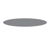 Teenpull Pool Floor Cloth Light Grey Diameter 306 cm Made of Polyester Geotextile 3-Piece Underlay Fleece as Floor Protection for Garden Pool and Swimming Pools to Extend the Life and Protection