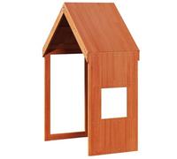 Teenpull Roof for Cot Bed Made of Solid Pine Wood, Wax Brown, 55 x 99 x 139.5 cm with Open Entry, Ideal for Children's Rooms, Stable and Robust with Easy Assembly and Practical Design