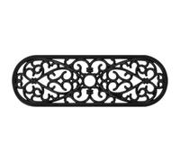 Teenpull Rubber Stair Treads 10 pcs, 25x75 cm Non-Slip Outdoor & Indoor Step Carpet Protector Mats for Wooden Stairs, Easy Clean Durable Black