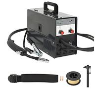 Teenpull Welding Machine Gasless Flux Core MIG 120A with Synergy Function Inverter Technology 230 V 0.9 mm Wire Diameter 5.6 kg for Metal Repair Workshop Garage Body
