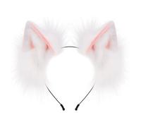 Teens Cosplay Foxes Ear Shape Hairband Plush Hair Hoop Makeup Masquerades Party Music Festivals Role Play Headpieces