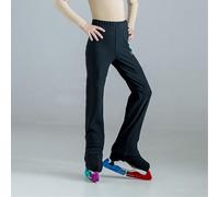 Teens Skating Trousers,Figure Ice-Skate Tights,Fleece Breathable Skating Leggings,Easy To Put On And Take Off,For Stage Performances,Ice-Skate,Competitions