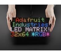 Teensy 64x32 RGB LED Matrix - 4mm pitch - LED Matrix Display