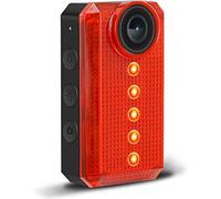 Teentok Bike Camera with LED Tail Light, Full HD Rear-View WiFi Bike Light Cam, USB Rechargeable Bicycle Rear Cycling Flashlight, 6 Light Mode Options