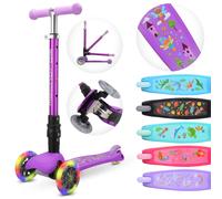 Teeny Fold 3 Wheel Scooter BOLDCUBE Purple 2-4 Years
