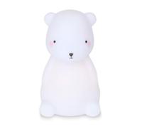 Teeny & Tiny Soft Silicone LED Night Light with Battery Polar Bear