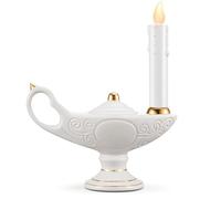 Teenyyou 1 Pc Battery Powered Nurse Graduation Lamp (Batteries Not Included) Nurses W ift LED Candle (Gold Trim,Small)