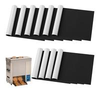 Teenyyou 10 Pcs 33 x 12.25 Inch PTFE Release Sheets Non Stick Toaster Release Sheet PTFE Liner Compatible with Antunes Roundup VCT 25, 50, 1000, 2000 Series Toaster Replaces 7001167, 7000250 for Bread