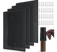 Teenyyou 4 Pack Horse Scratching Post Pad Equine & Bovine Massage Brush Kit 14.17''11.81'' Horse Cattle Scratchers Safe Soft Itch Relief Pad for Summer Small Farm Animal Cattle Sheep Cow Dog Donkey