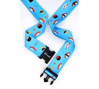 Teeoff Luggage Straps 2 Pack Suitcase Belts Travel Bag Accessories Adjustable (Sushi- 2 Pack)