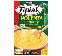 Teepee - Creamy Polenta No Pesticides 400g - Gourmet and Natural Preparation for Your Hot Dishes and Side Dishes - Enjoy the Softness of Cerealière - Easy to Cook - Pack of 4