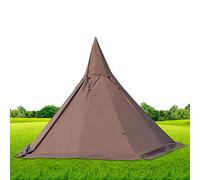 Teepee Tent for Adults 1-2 Person, Family Camping Tent, Group Tent, Pyramid Tent, Bell Tent for Family Vacation