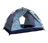 Teepee Tent for Adults 3-4 Person Family Camping Tent, Instant Automatic pop up Camping Tent, Waterproof, UV Protection, Perfect for Outdoor, traveling, camping, fishing, etc