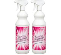 Teepol Cleaner Sanitiser 1L Spray - Versatile Hospital Grade Sanitising Solution for Kitchens & Hard Surfaces, Kills 99.9% of Germs & Bugs (Pack of 2)