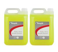 Teepol Patio Cleaner Fluid - Multi-Purpose Driveway Cleaner - Removes Dirt, Oil & Algae, Ideal for Patios, Paths & Driveways, Easy Rinse Formula, 2x5L