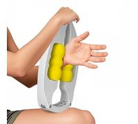 teepten Tennis Elbow Relief Massager for Leg and Arm, Adjustable Foam Roller, Trigger Point Muscle Roller for Calves&Forearm, Wrist Massager, Tennis&Golfers Elbow Pain Release, Gift for Women & Men