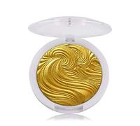 TEEROVA 3D Shimmer Highlighter Face Powder Palette Face Base shine Illuminator Compact Contour Makeup Powder (B)