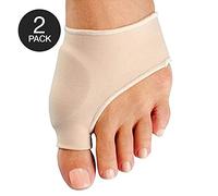 TEEROVA Bunion Corrector and Bunion Relief Sleeve, Gel Pad Bunion Relief Splint for Hallux Valgus (2 Pack)