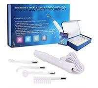 TEEROVA Skin Therapy Wand - Portable Handheld High Frequency Skin Therapy Machine for Acne Treatment, Skin Tightening, Wrinkle Reducing, Dark Circles, Puffy Eyes & Hair Follicle Stimulator