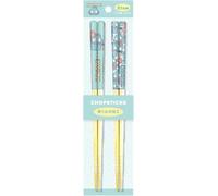 Tees Factory Sanrio Pair Bamboo Chopsticks, 8.3 inches (21 cm), Behind! Hangyodon, H 8.3 inches (21 cm), SR-5535613HD