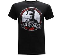 tees geek Morrissey Rock & Roll Men's T-Shirt - Black - XL