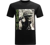 tees geek The Smiths Classic Rock Band Men's T-Shirt, Meat is Murder, XL