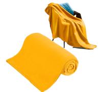Teesa Fleece Blanket 130x150 cm Yellow TSA8900-3