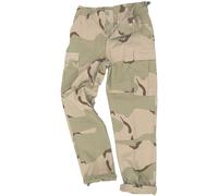 TEESAR TACTICAL MENS BDU UNIFORM TROUSERS COTTON ARMY PANTS 3-COLOUR DESERT CAMO