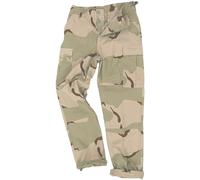 TEESAR TACTICAL MENS BDU UNIFORM TROUSERS COTTON ARMY PANTS 3-COLOUR DESERT CAMO