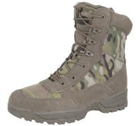 Teesar Tactical Side Zip Boots Mens Shoes Uniform Walking MultiCam Camo