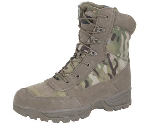 Teesar Tactical Side Zip Boots Mens Shoes Uniform Walking MultiCam Camo