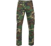 Teesar US BDU Trousers Ripstop SlimFit Pants Uniform Mens Military Woodland Camo