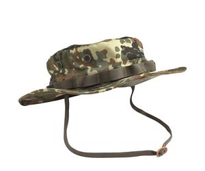 TEESAR US GI TRILAMINATE WATERPROOF BOONIE ARMY PATROL HAT FLECKTARN CAMOUFLAGE