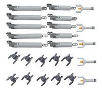 TEESE 5 Set Linear-Actuators Axle-Pin-Connector Kit, Compatible with Technic-Parts, for STEM-MOC-EV3-Car-Truck-Project-Replacement-parts