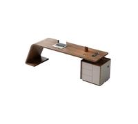 TEESONG Computer Desk Office Desk Minimalist Solid Wood Boss Office Workbench, Modern Living Room Study Computer Desk, Suitable For Company And Home Vanity Desk Gaming Desk Office Desks(160x70x75cm)