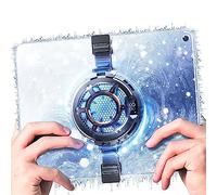 TEESSO Magnetic iPad Cooler, 30W Super Powerful Radiator with 3 Cooling Modes, Ipad Cooling Fan Temperature Monitor LED Gaming Light,Elastic Silicone Buckle