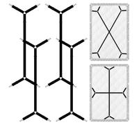 TEESSUE 4 Pcs Bed Sheet Straps for Twin/Full/Queen/King Size, Adjustable Fitted Sheet Clips Keeping Sheets Place Heavy Duty, Mattress Sheet Holders Keep Sheets Firm & Tight, Bedsheet Suspenders