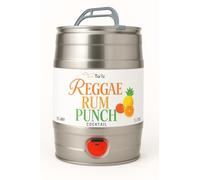 TeeTailz Reggae Rum Punch Cocktail, Premium Party Keg, 5L, 9% ABV, Serves up to 40 People