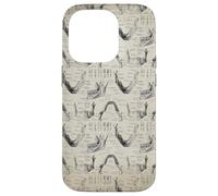Teeth Anatomy Old Textbook Diagrams Case for iPhone 14 Pro