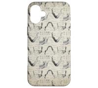 Teeth Anatomy Old Textbook Diagrams Case for iPhone 16 Plus