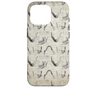 Teeth Anatomy Old Textbook Diagrams Case for iPhone 16 Pro